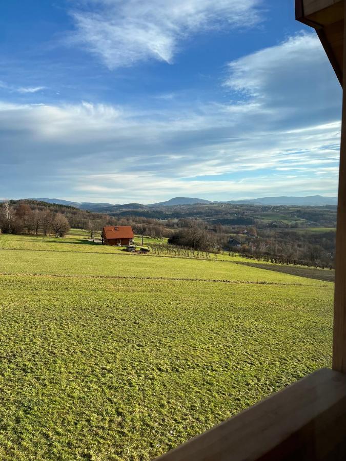Fantastic View Vineyard Beskid Mountains Gruszow  Exteriör bild